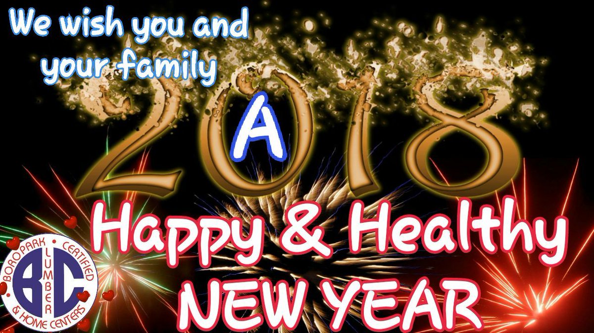 bplumber's tweet image. We are wishing you and your family a happy &amp;amp;healthy New Year!!! #boroparklumber.com