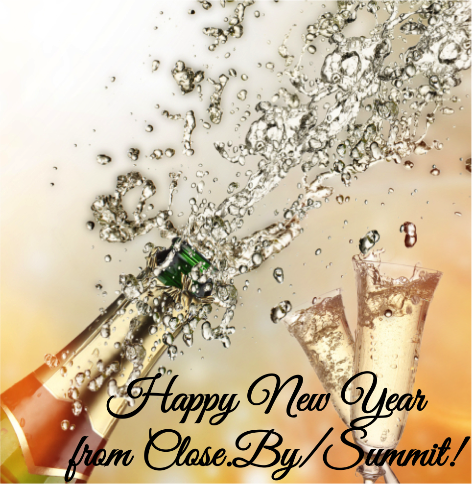 Happy New Year from Close By Summit! Cheers to a happy, healthy, outstanding 2018! #happynewyear #2018 #happy2018 #nye