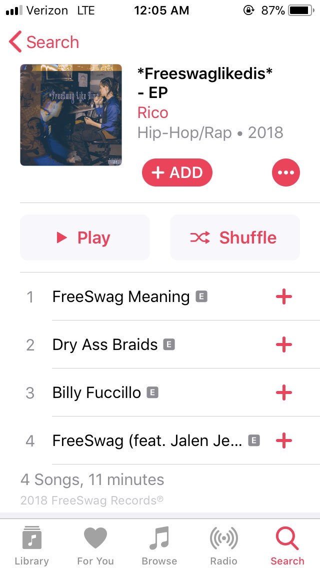 Ricolns's tweet image. *freeswaglikedis* Ep Out now💕 itunes.apple.com/us/album/frees…