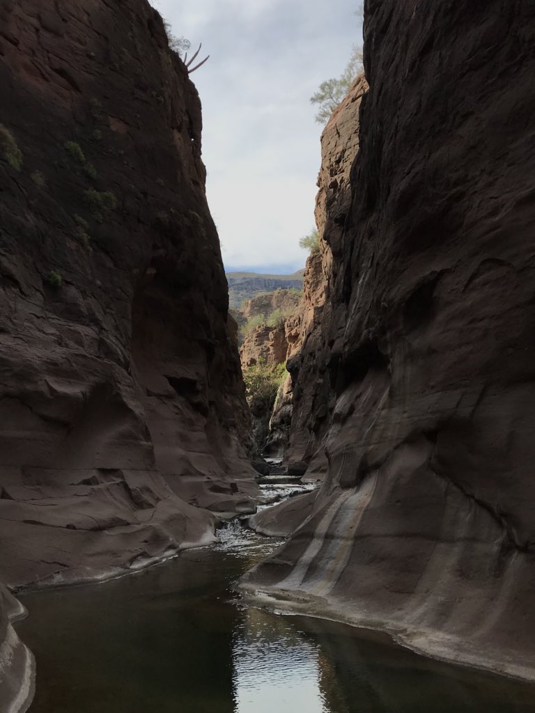 FrickWinifred's tweet photo. Finished out 2017 by exploring this beautiful slot canyon. #Baja #Ligui https://t.co/qQHPbOyMQ2