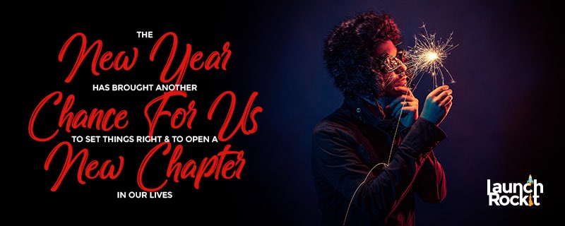 launchrockit's tweet image. Wishing you a #RockIt2018. Happy New Year from the @launchrockit team!