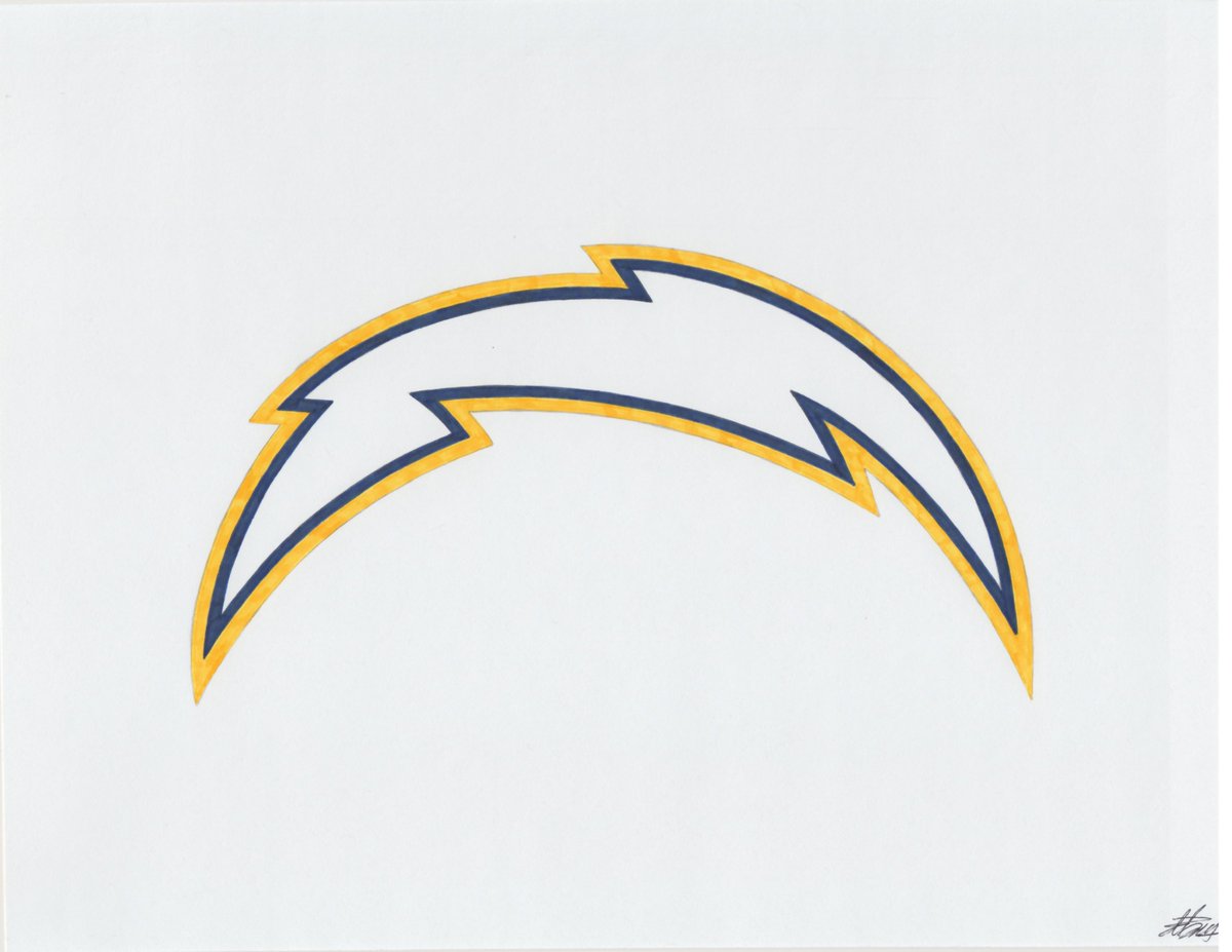 BenjaminHibberd's tweet photo. San Diego Chargers (2002-2006) @Chargers #SanDiegoChargers #NFLLogos #MyDrawings https://t.co/XOd0CAhElg