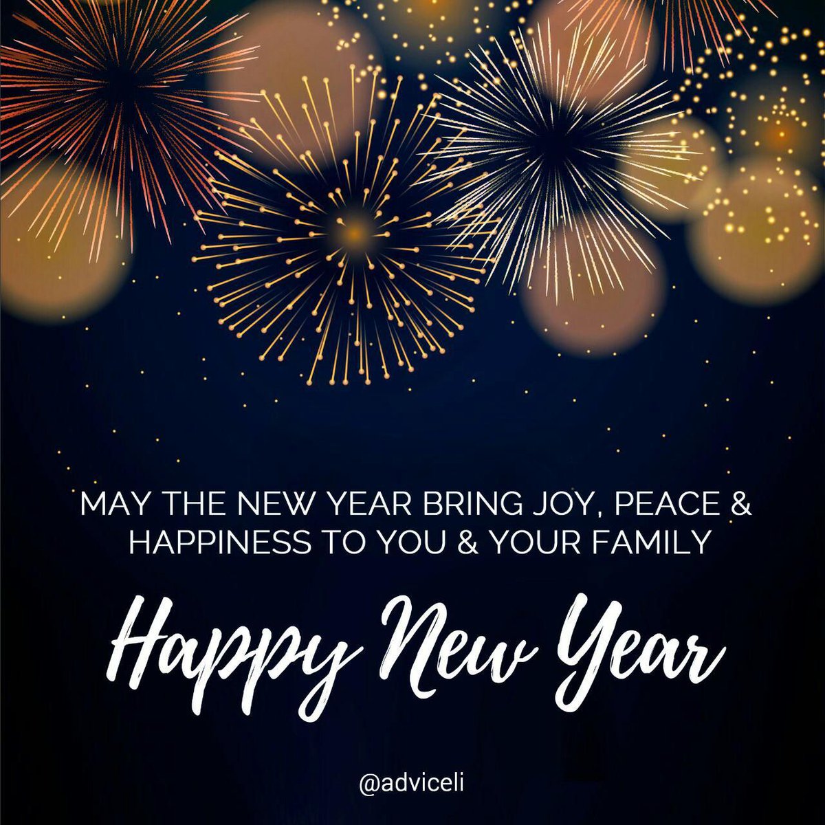 adviceli's tweet photo. Team Adviceli wishes you a Happy &amp; Prosperous New Year.
#HappyNewYear #Happy2018 https://t.co/qMcsbh39vN