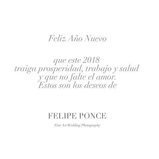 felipeponceph's tweet photo. Feliz año nuevo!

Que este 2018 sea el que todos deseen!
#bodastucuman #fineartweddingphotography#fineartwedding https://t.co/PYc0AQhY5V https://t.co/5sZdV4xNvs