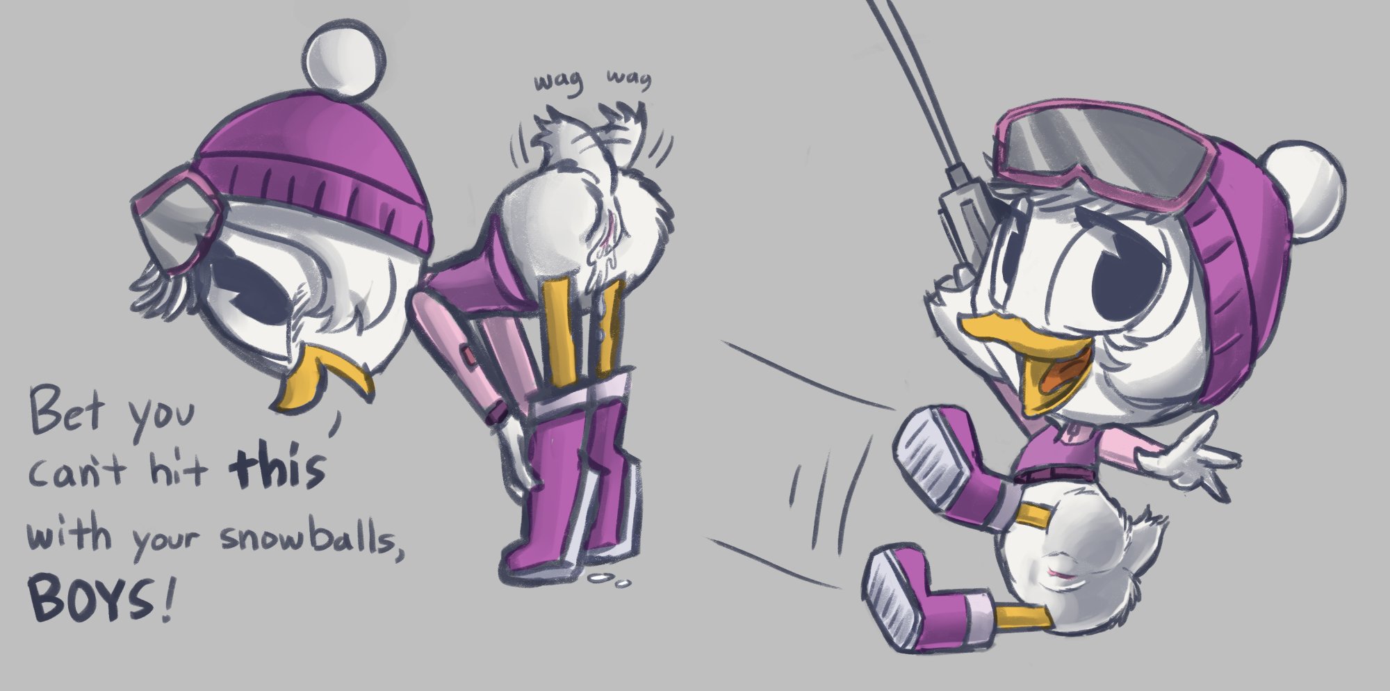 furnut on X: Webby from the Duck Tales reboot. I made her a bit rounder  than the tv show, but tired to keep on-model as much as I can. #nsfw #furry  #DuckTales #