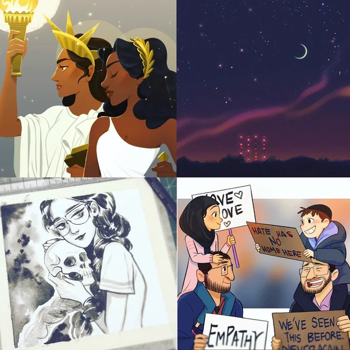 Next year I hope to share more personal work and be closer to those around me.
Happy New Year! These were some of my faves from 2017. On to 2018! 