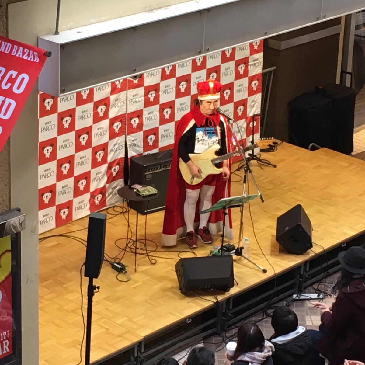 直訳ロッカー 王様 ライブat新所沢パルコ Togetter