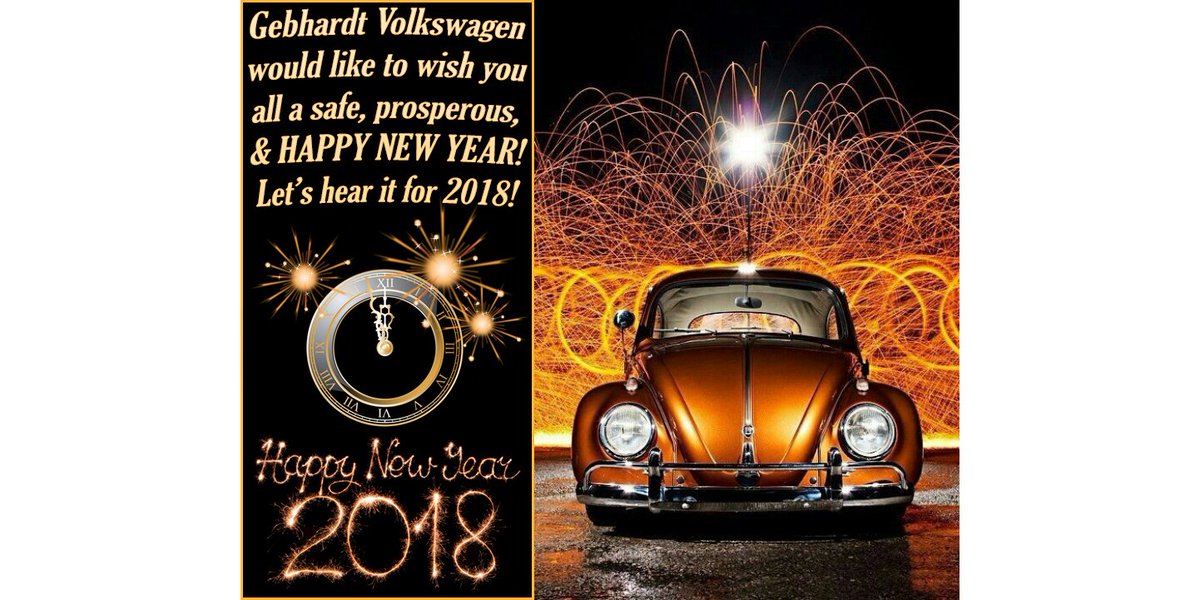 GEBHARDTVW's tweet photo. Free yourself from sadness and frown for the New Year has finally come to town. Have a happy and healthy New Year! #HappyNewYear #NewYears2018 https://t.co/Tu3ED951Xm