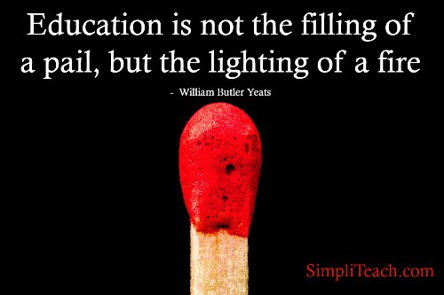 Don't you love this idea of #education as having its own light and life?