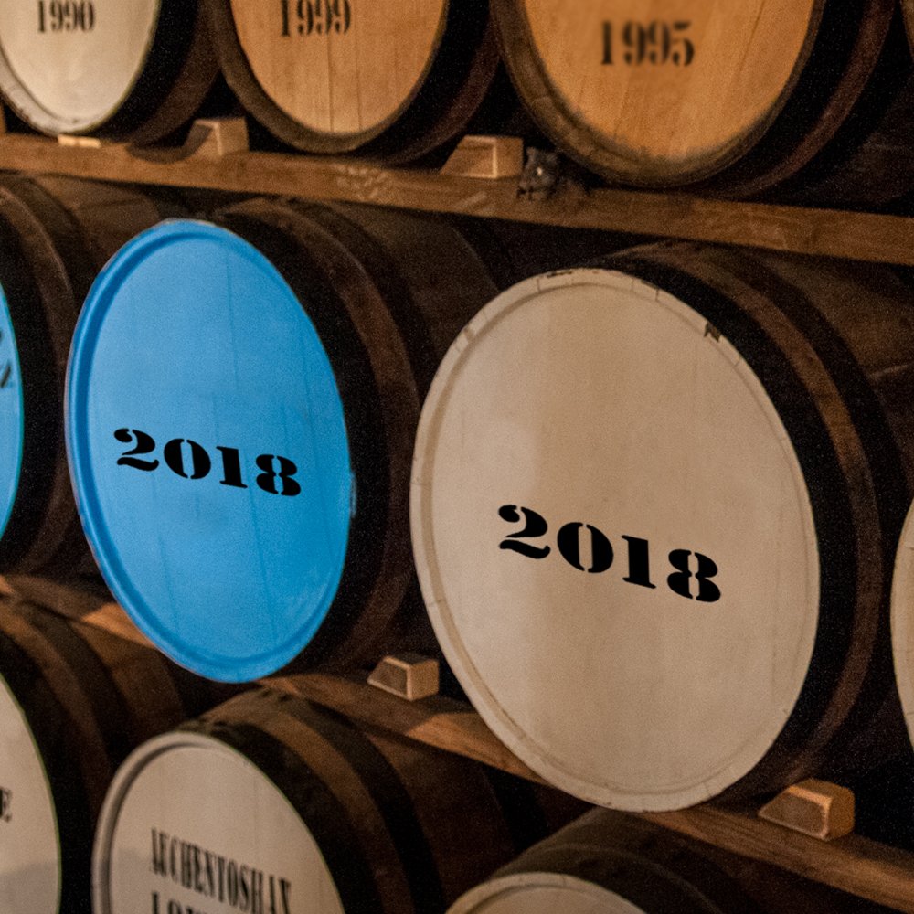 Happy New Year! We're looking forward to another year of casks being born and others celebrating their birthday #ayrshire #whisky #happynewyear2018