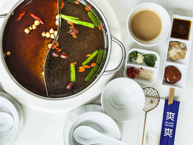 London's 💯 best dishes, #79: half-and-half hotpot at <a href="/HotPotShuang/">爽 SHUANG SHUANG 爽</a>, Chinatown: bitly.com/2gQojP7