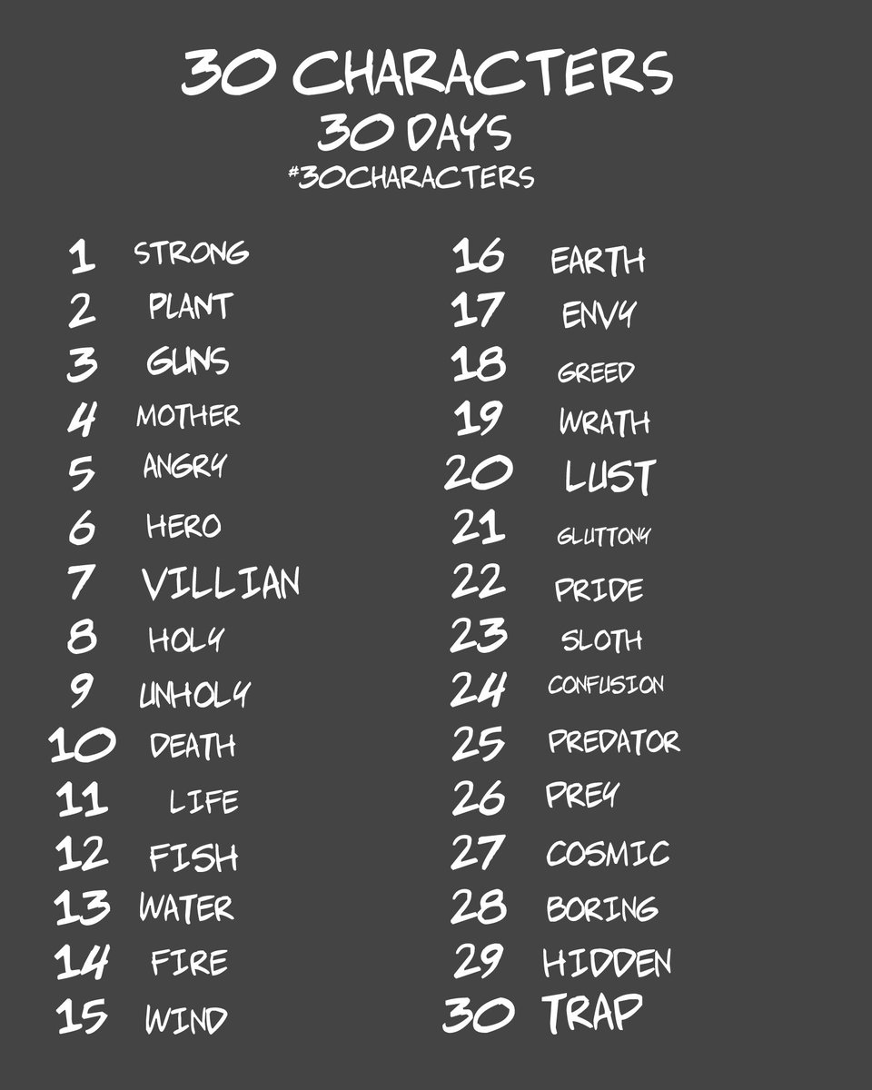 ScotchWaifusOfc's tweet photo. Heres a #characterdesignchallenge for you #30characters in #30days (Bonus if theyre all named) https://t.co/ghzg3Yteo9