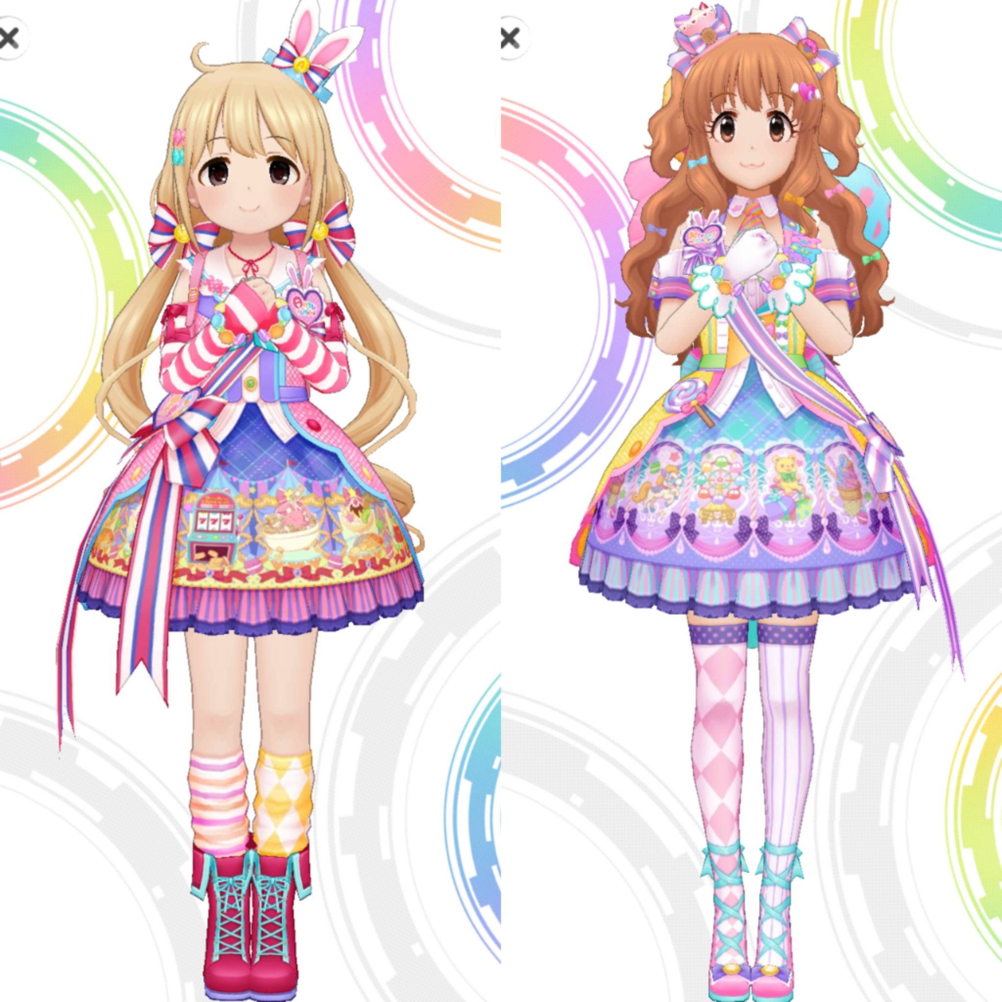 サイベリアンの命 在 Twitter 上 あんきら 双葉杏 諸星きらり フェス限 あんきらフェス限衣装比較 T Co N5db6mz6nv Twitter