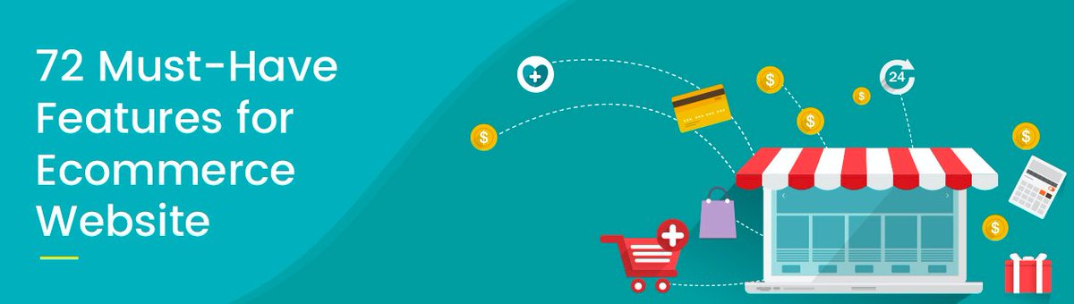 DaveChaffey's tweet photo. 72 essential features of an ecommerce site [infographic] https://t.co/k2Un90G233 https://t.co/dsWo6RKI2e