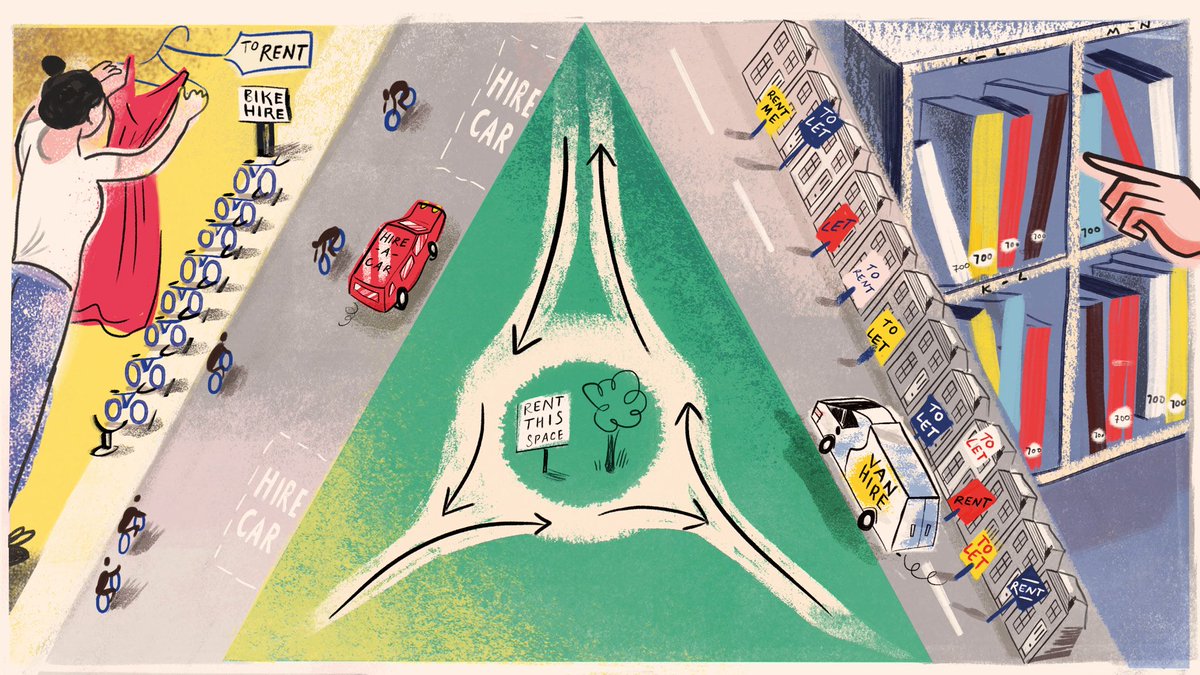 We are entering an era in which consumers will value access over ownership. Here are winners and losers in the #sharingeconomy.
#sharing #sustainability #intangibleeconomy
buff.ly/2Chkb5l