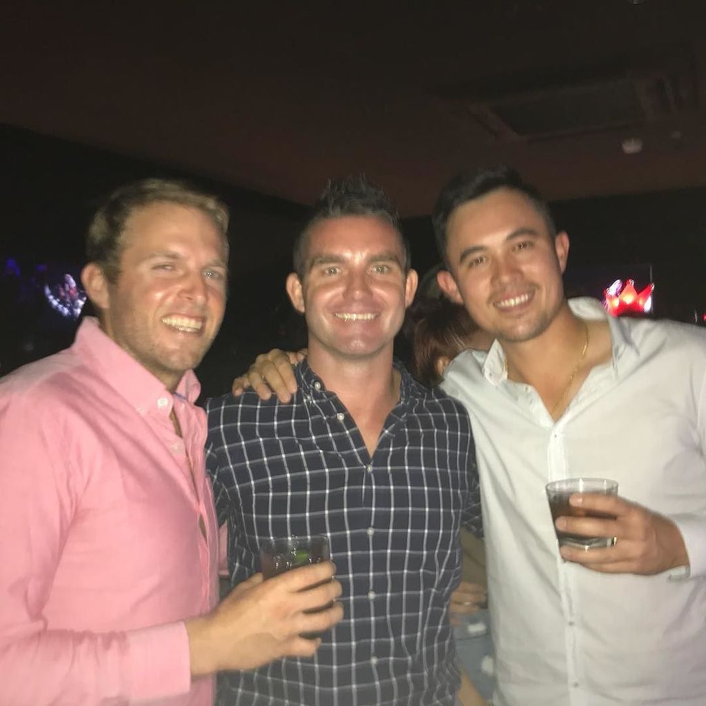 grant_jackson98's tweet photo. Good to catch up with Boys last night @jamesbyrne1 https://t.co/IK95aAvVQX