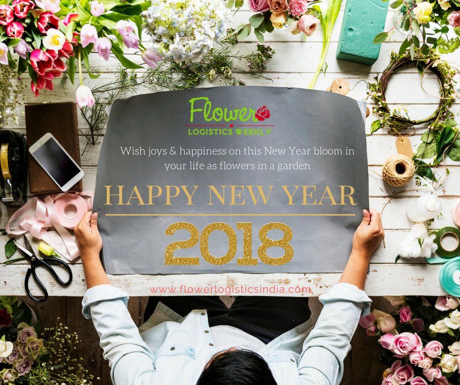 New is the Year, New are the Hopes, New is the Resolution, New are the Spirits,
And New are My warm wishes for You!
#HappyNewYear2018 #Happy2018 #HappyNewYear #wishes #celebrate2018 #logistics #floriculture #Flowers #ROSES #2k18 #2k18goals