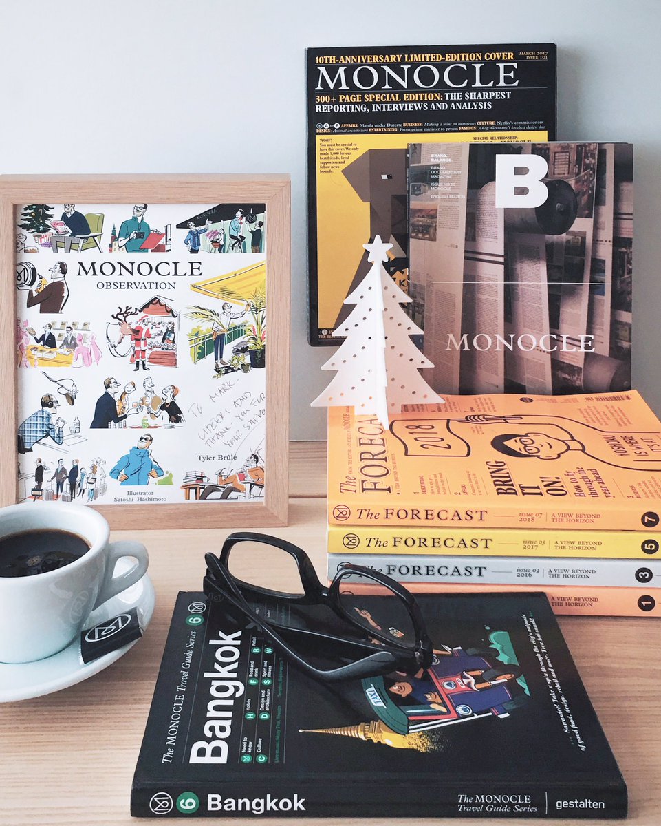 Mr_Mark_Carter's tweet photo. THE FUTURE IS HERE. 
@Monocle24 @Thavisin #sansirixmonocle #monoclemagazine #monocle #theforecast #adecadeofmonocle #everydayvisionaries https://t.co/kGAVDQ4I3g