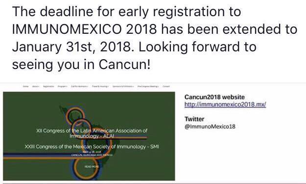 ImmunoMexico2018 (@immunomexico18) on Twitter photo 