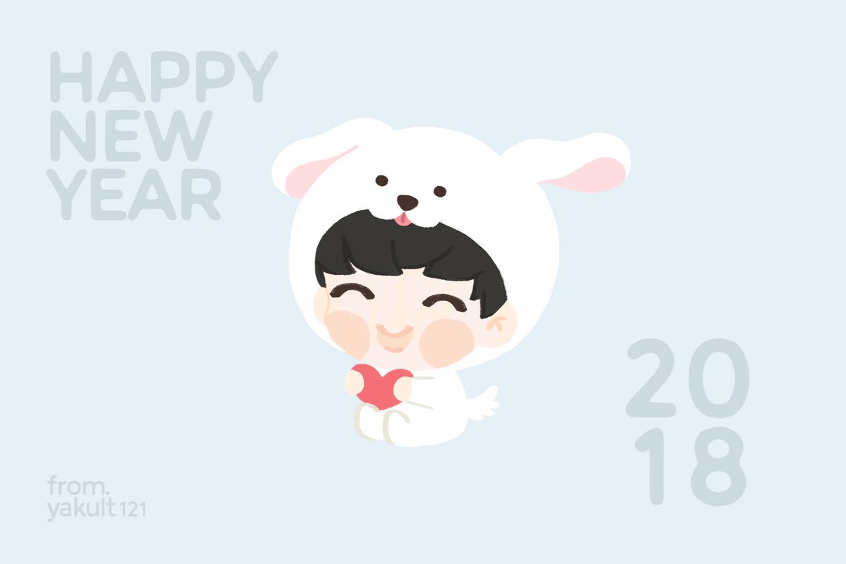 🎈 HAPPY NEW YEAR 🎉

May the New Year fill up days with all things that are nice. 
Here is wishing you a lovely 2018 💕

สวัสดีปีใหม่ค่า ขอให้มีแต่ความสุข ประสบความสำเร็จในทุกเรื่อง ไม่เจ็บไม่ป่วย และขอให้เป็นปีที่ดีที่สุดอีกปีนะคะ 💐