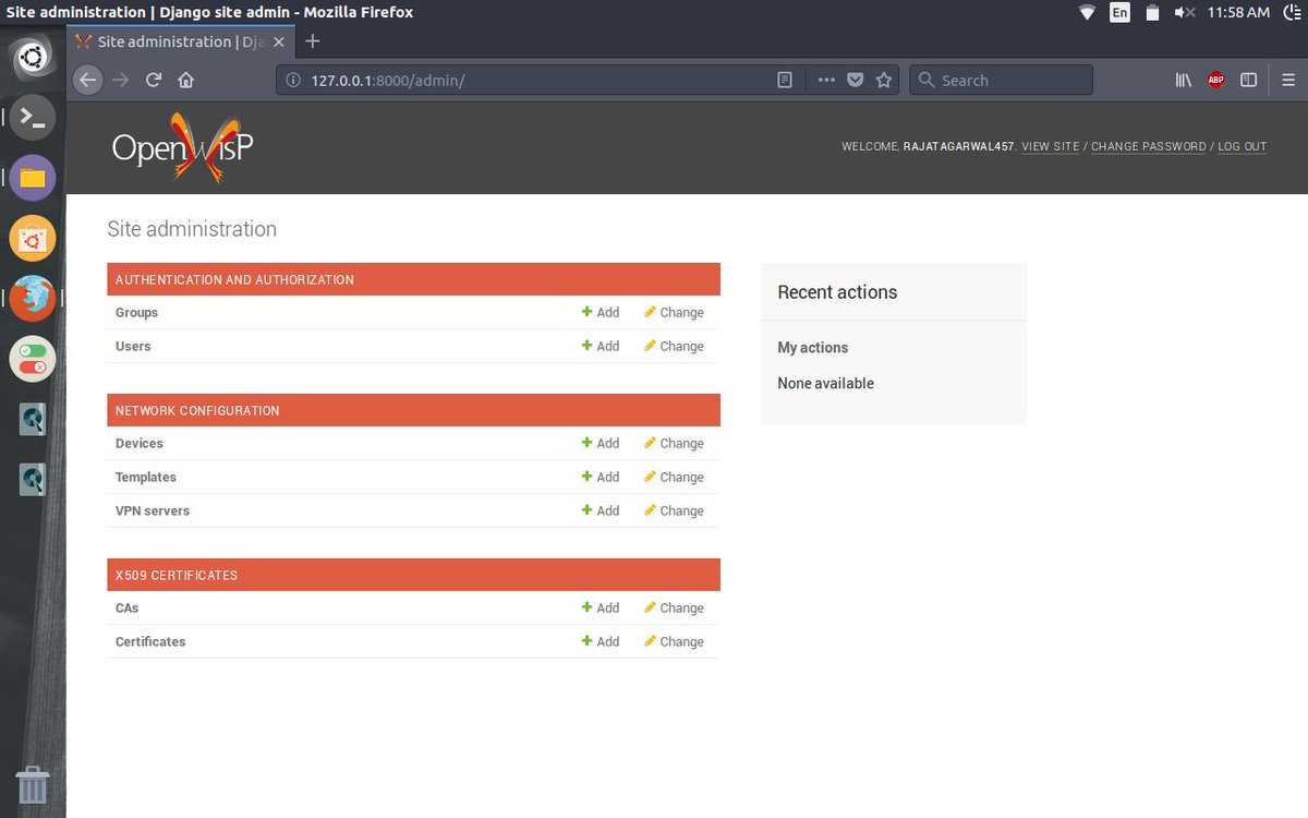 rajat18agarwal's tweet image. Check ot my blog on Django-netjsonconfig!!!!
rajat18agarwal.wordpress.com/2018/01/01/cha…

#openwisp #GoogleCodeIn #netjson