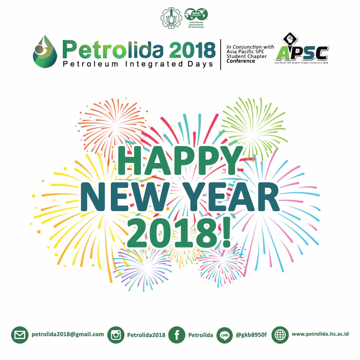 petrolida's tweet photo. Happy New Year Everyone!
New beginnings, fresh start, reaffirmations of love and promises for a brighter future all come to mind as we ring in a New Year. In this very new start don't forget to regist your self in #petrolida2018, our biggest international petroleum event in 2018 https://t.co/Lb8guihbyF