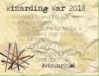 #WizWar2018