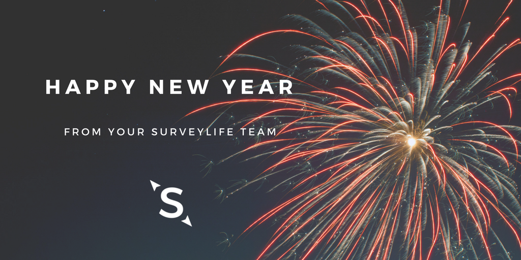 Wishing everyone a Happy New Year and all the best in 2018! We are so excited to see what this year has in store #SurveyLife