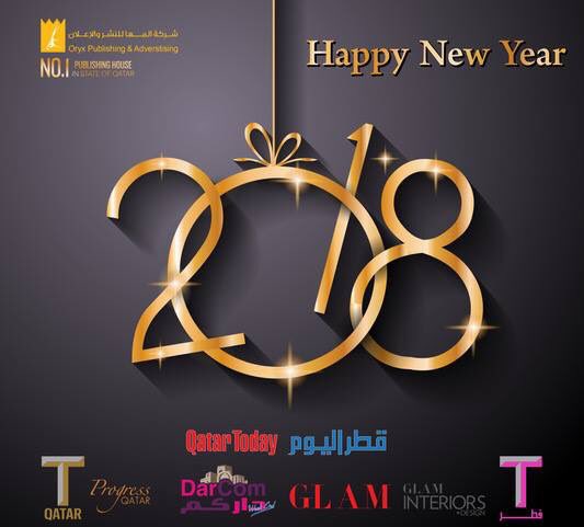 TQatar's tweet photo. Happy New Year 
كل عام وانتم بخير
#Happy2018 #HappyNewYear https://t.co/b0MJhnGtJs