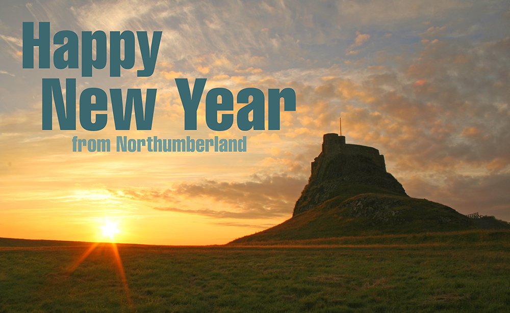 Just as day turns to night and night into day, a new year is upon us. May it be filled with love, happiness, and a visit to Northumberland! Happy New Year from the VisitNland team