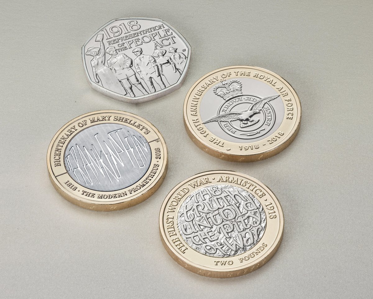 RoyalMintUK's tweet photo. New year, new coins! Here are the designs that kick off a "monster" year for UK #coins: https://t.co/3t4qs4J5hO https://t.co/yANLnxOSAq