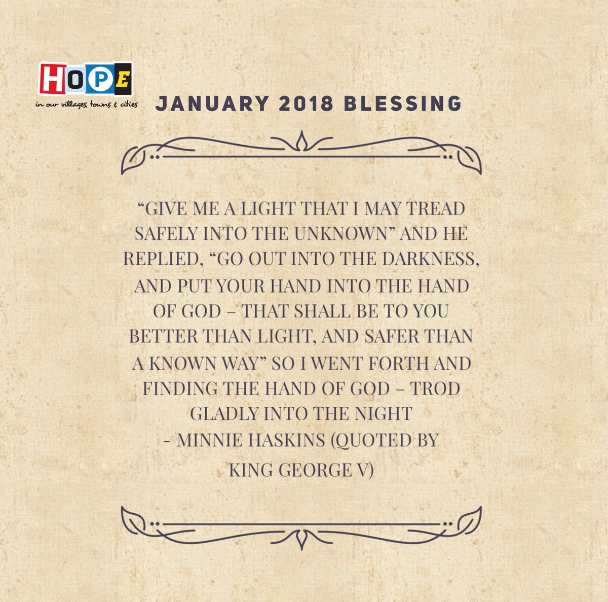 HOPEtogether's tweet photo. Welcome to 2018!
May the light of God forever shine in your life as we journey this experience called life. 
.
#happynewyear #newyearsday #blessedthought #Januaryblessing #happynewyear2018 #lightoftheworld https://t.co/L2ifnx6rno