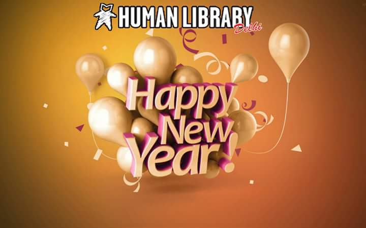 Hopes and balloons.. both reach the skies.. Human Library Delhi wishes you all a very happy new year!