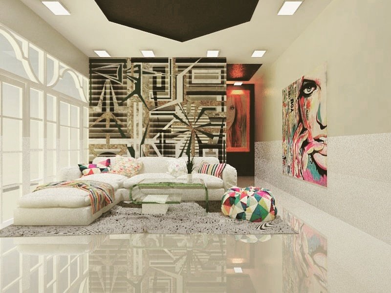 AhmaadRekaby's tweet image. My fav work Till now ♡☆
Reception interior design