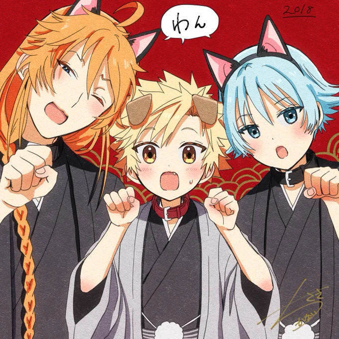 あけましておめでとうございます!本日、今年一発目の「魔法少年なつき×らびっツ」更新日です!昨年は皆様となつきのおかげで色んな事に挑戦する事ができた一年でした。今年もどうぞよろしくお願いします 