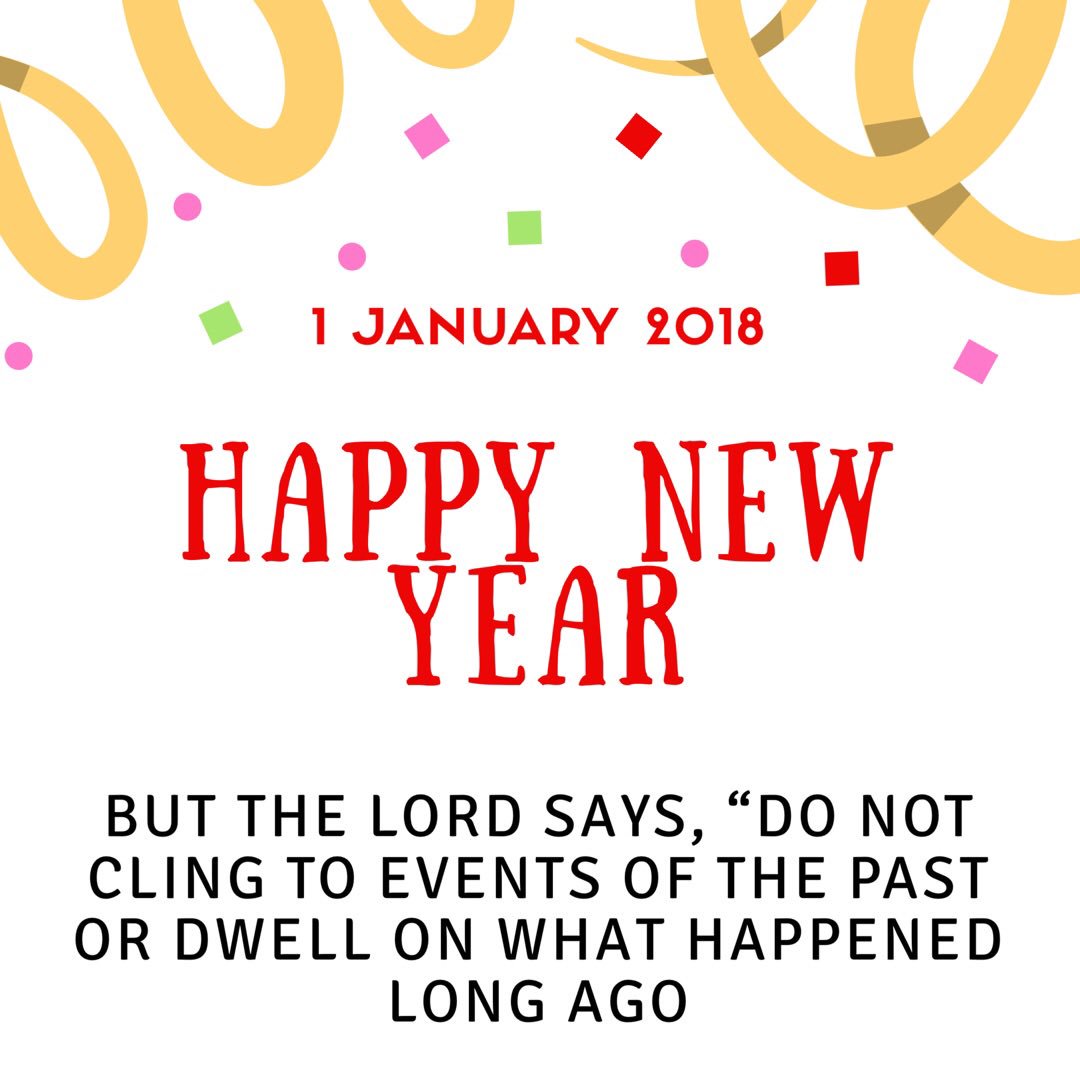 But the Lord says, “Do not cling to events of the past or dwell on what happened long ago.
Watch for the new thing I am going to do. It is happening already, you can see it now!
I will make a road through the wilderness and give you streams of water there." - Isaiah 43:18-19
