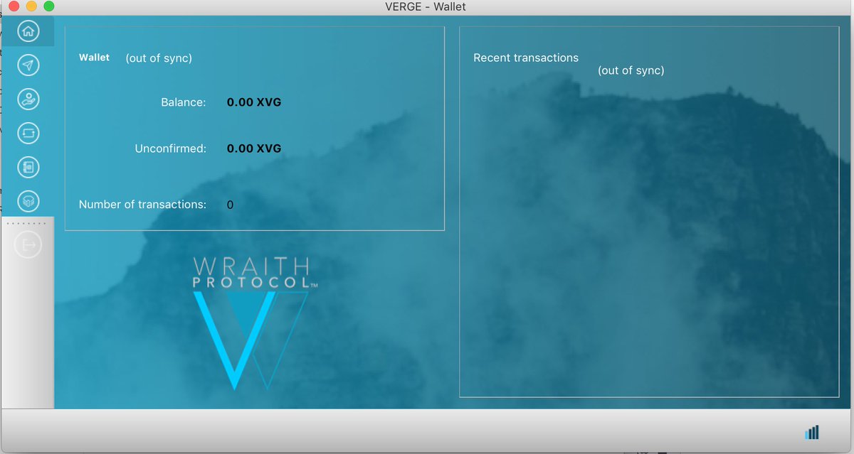 Wiiinnie's tweet photo. Here you go: Verge Qt 4.0 on OS X! Still some tweaks to do according to github but running! 👍🏻🤩💣🍾 #Vergecurrency #verge #xvg #WraithProtocol #nextbitcoin #vergefam @XVGWhale https://t.co/NJpbxDbcSu