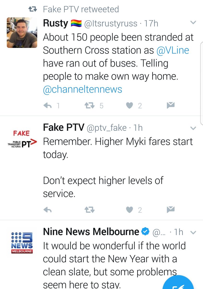 msav64's tweet image. The irony of these three tweets in my timeline. #notrains #higherfares #sameproblems