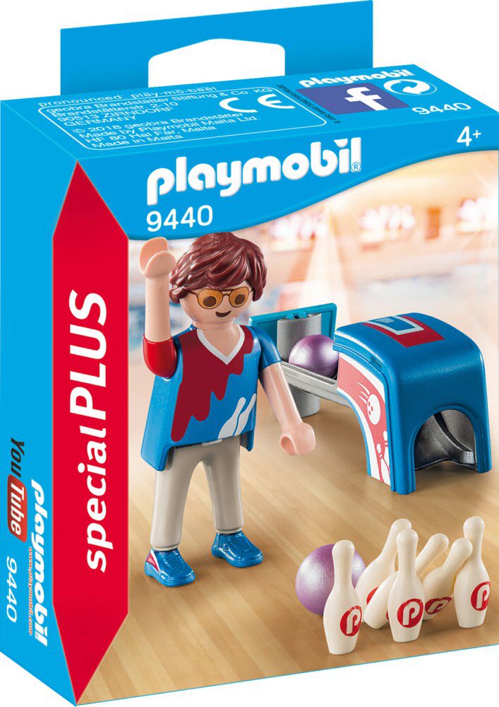 jugamosvintage's tweet photo. El primer tuit de 2018 es una NOVEDAD Playmobil para este año, la referencia 9440 Special Plus Jugador de bolos https://t.co/ifhCqfzrsr
