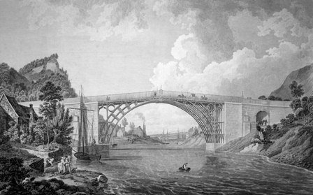 Iron Bridge Coalbrookdale opened #onthisday 1781, the first major cast iron bridge in the world. See the current conservation project at english-heritage.org.uk/visit/places/i…