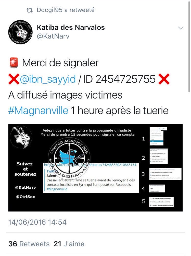 ADPCharb's tweet photo. Les joies de Twitter continuent pour 2018.
Dites @Portes_Thomas vous pensez sérieusement être crédible en reprenant des “infos” de #Salem plusieurs fois suspendu de Twitter et qui a été en GAV après #Magnaville ? https://t.co/Nv54BOIMVv