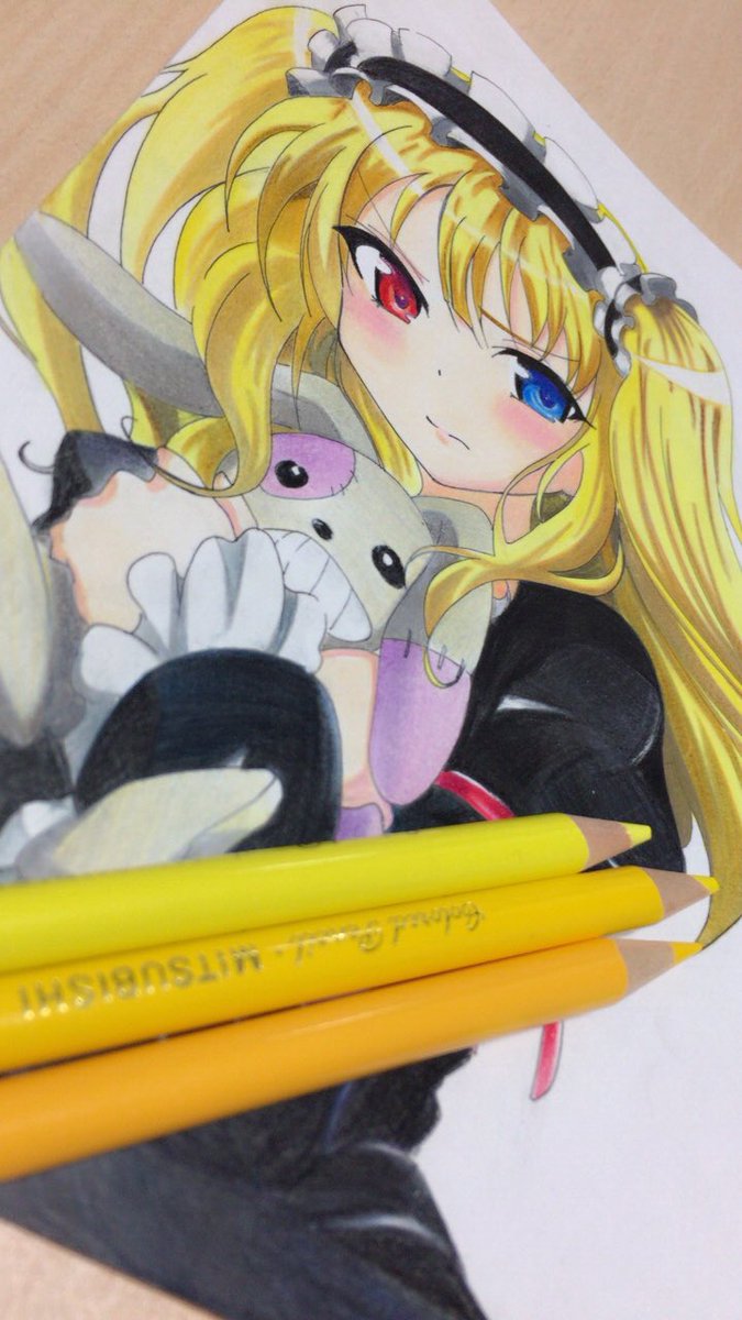 にゃの 僕には友達が少ない 羽瀬川小鳩 模写 色鉛筆 かわいいと思ったらいいね あんちゃんは うちのあんちゃんなんじゃ 小鳩ちゃんのセリフはどんな時もキュンとする