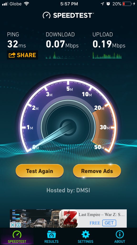 TofShop's tweet photo. @PLDT_Cares sent you a DM. Super slow connection to NO CONNECTION. https://t.co/0mTAz5RYHE