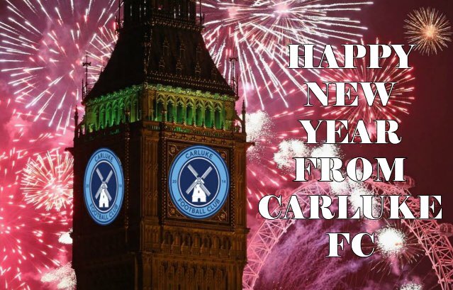 CarlukeFC's tweet photo. #HappyNewYear  #Happy2018 #HappyNewYears #HappyHogmanay #newyear @OfficialSSMFL @Scottish_AFF https://t.co/scobT9Skbp