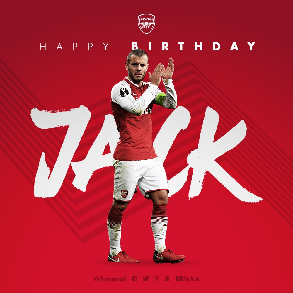 the one who never give up , future leader , dan seseorang yg mengajarkan kita bahwa "sabar dan usaha" adl kunci segalanya.
happy birthday <a href="/JackWilshere/">Jack Wilshere</a> !!