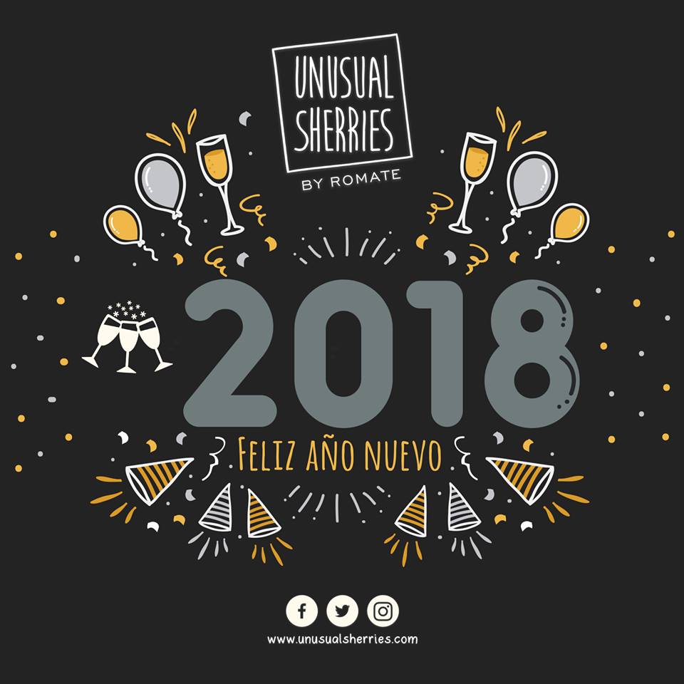 UnusualSherries's tweet photo. #FelizAñoNuevo #2018 y muchos #UnusualSherries https://t.co/jPTHksvB4z