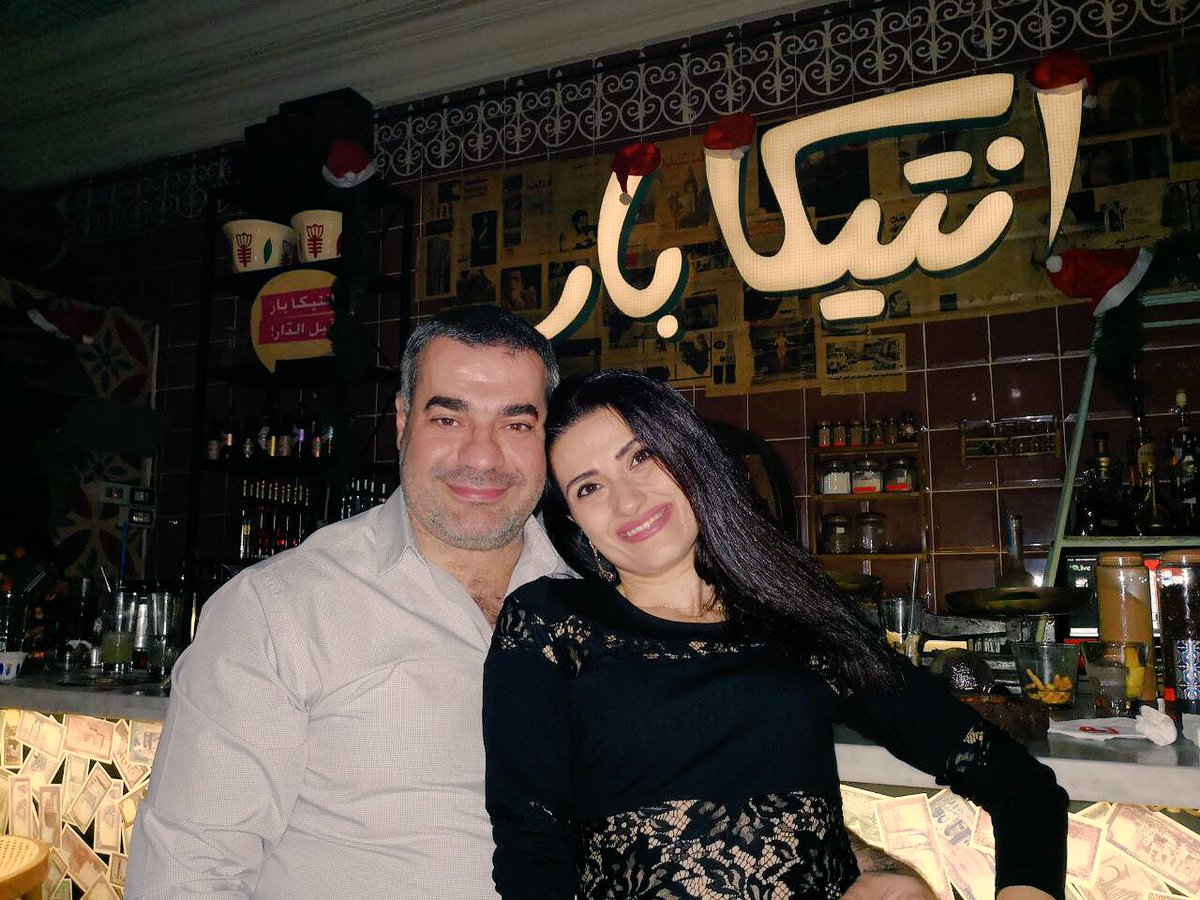 Tacho1975's tweet photo. Happy New Year to all friends from Antika Bar - Dbayeh.
Hope that 2018 will be the year of happiness, growth &amp; health.

#HappyNewYear2018 https://t.co/DkU4u3fBnU