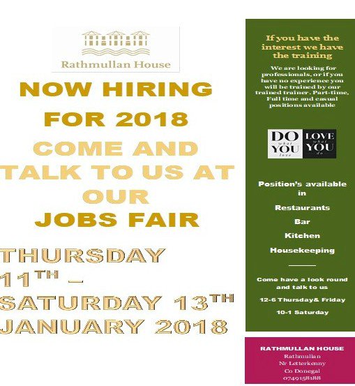 Rathmullan House (@rathmullanhouse) on Twitter photo With the New Year comes new opportunities. For more information contact us on emily@rathmllanhouse.com <a href="/rathmullaninfo/">Rathmullan Info</a> <a href="/lkchamber/">Letterkenny Chamber</a> <a href="/VisitFanad/">Visit Fanad</a> <a href="/visit_donegal/">Visit Donegal</a> With the New Year comes new opportunities. For more information contact us on emily@rathmllanhouse.com <a href="/rathmullaninfo/">Rathmullan Info</a> <a href="/lkchamber/">Letterkenny Chamber</a> <a href="/VisitFanad/">Visit Fanad</a> <a href="/visit_donegal/">Visit Donegal</a>