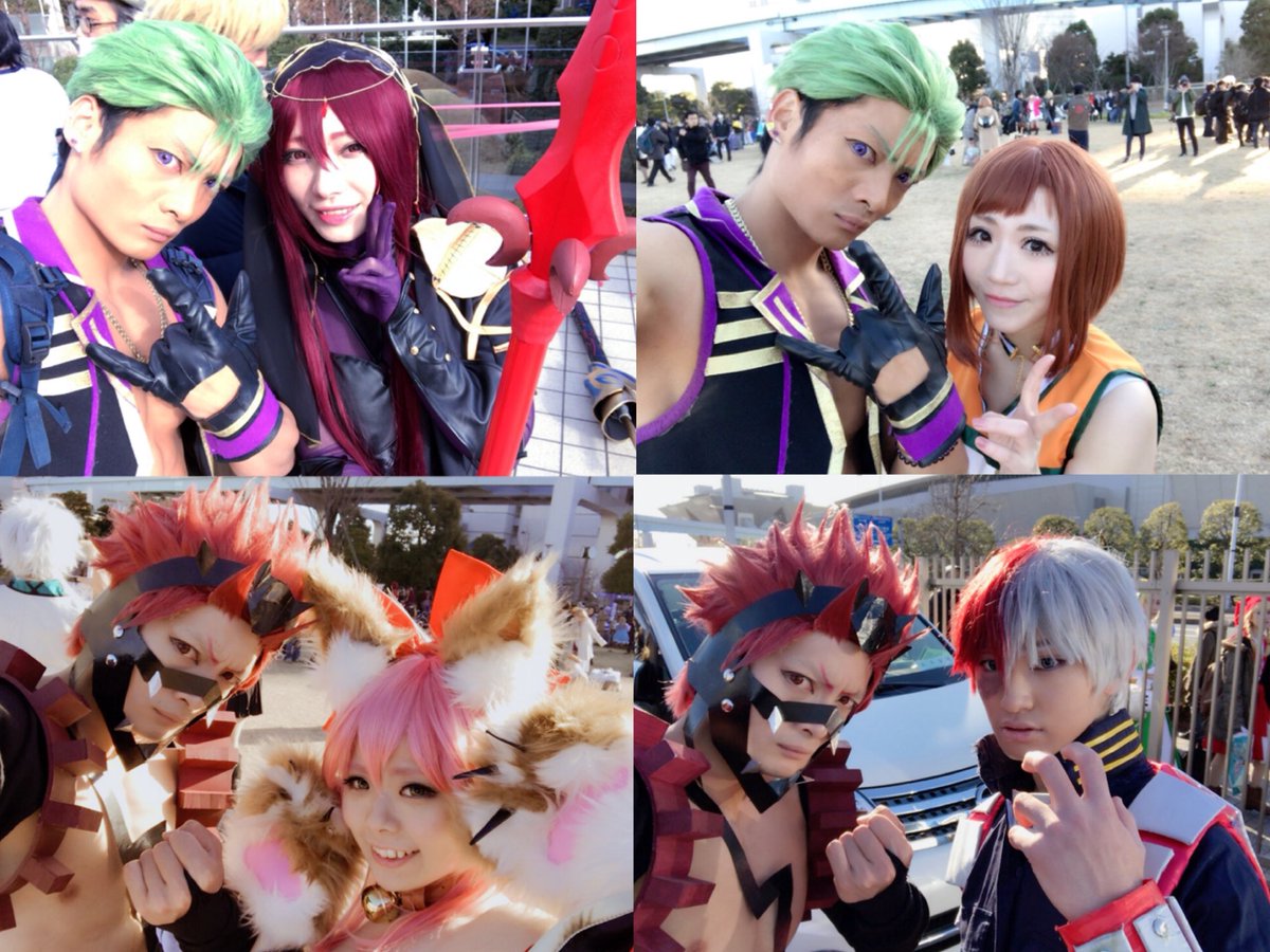ao_cos3's tweet photo. まだ挙げてなかった宴と冬コミの写メ！(人数多いのでタグ付け省略失礼します🙇) https://t.co/GsUO8E3Kgv