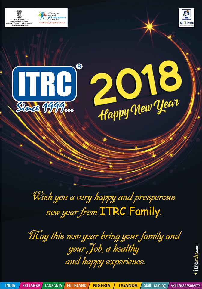 ITRCJK's tweet photo. @ItrcUdhampur wishes a very happy and prosperous new Year @NSDCINDIA @MSDESkillIndia @PMKVY_ @DrJitendraSingh @SkillsASDC @rascitweet @ConstructionSSC @TSSCINDIA @singharun533 https://t.co/A7koyAWszk
